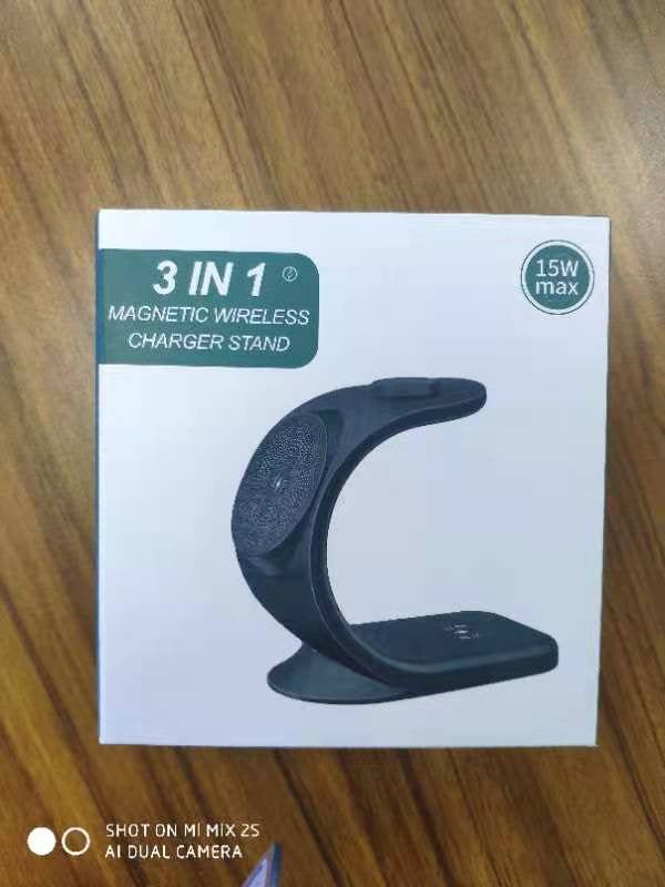 3-in-1 Wireless USB Charging Station